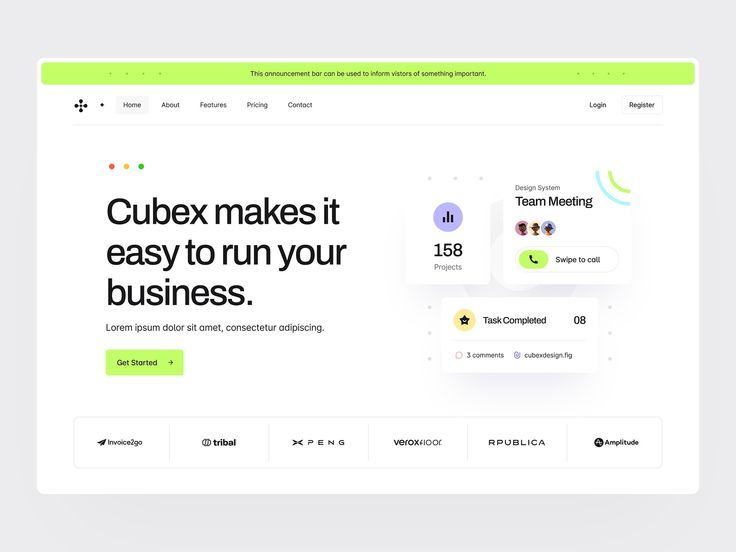 Flowbase Analytics product landing page